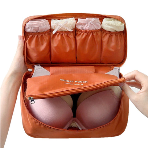 Bra Underwear Travel Bags Suitcase Organizer Women Travel Bags Luggage Organizer For Lingerie Makeup Toiletry Wash Bags pouch