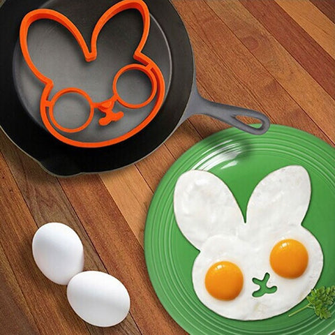 Free Shipping Rabbit Silicone Egg Mold Ring Cooking Tools Fried Egg Kitchen Gadgets Cheapest Price