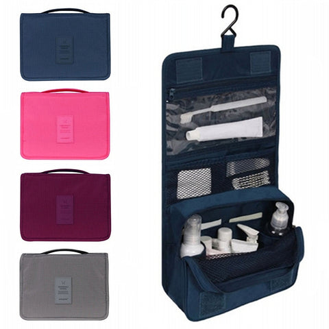 Travel set High quality waterproof portable man toiletry bag women cosmetic organizer pouch Hanging wash bags