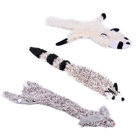 Cute Dog Toys Stuffed Squeaking Animals Pet Toy Plush Puppy Honking Squirrel for Dogs Cat Chew Squeaker Squeaky Toy for Pet