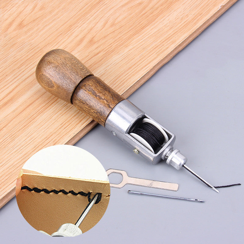 Leather craft Tool Super Carving Wax Line Hand Made Leather Tools Art Needle Sewing Machine 133mm leather tools