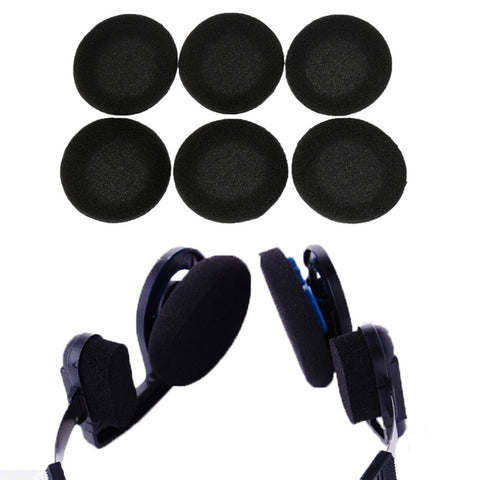 New Arrival 6xReplacement Earphone Ear Pad Earpads Sponge Soft Foam Cushion For Koss For Porta Pro PP Black Color