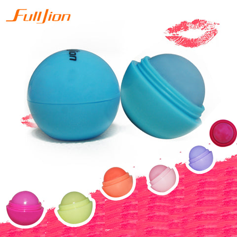 Ball Lip Balm Lipstick,Organic Ingredients Lip Protector Sweet Taste Fruit Embellish  Makeup Lipstick Gloss for mouth to lip
