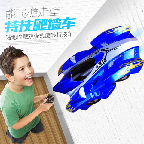 Children's toys, electric remote control wall climbing car, wireless electric remote control cars, model toys, RC Cars