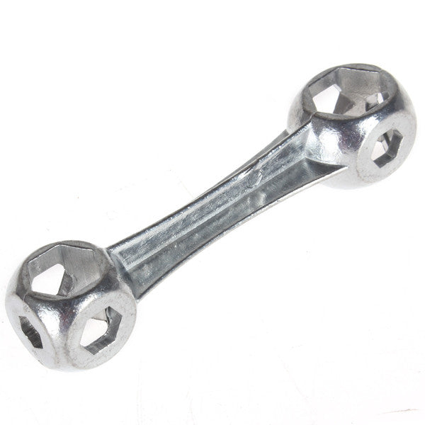 Hot Sale 10 in 1 Mini Portable Bicycle Bike Repair Tool Dog Bone Shape Torque Wrench Hexagon Holes Cycling Spanner Multi Tools