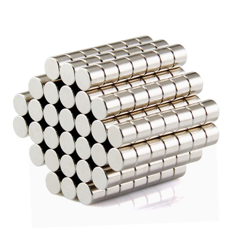 100pcs Free Shipping Disc Mini 5x3mm N50 Rare Earth Strong Neodymium Magnet Bulk Super Magnets N50