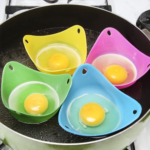 Silicone Egg Poacher Cook Poach Pods Egg Mold Bowl Shape Egg Rings Silicone Pancake Kitchen cooking tools gadgets
