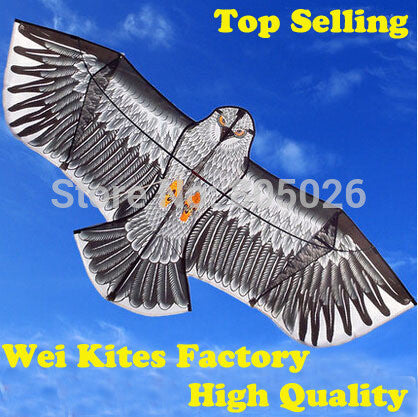 Free Shipping with100m handle Line Outdoor Fun Sports 1.6m Eagle Kite high quality flying higher Big Kites wei kites factory