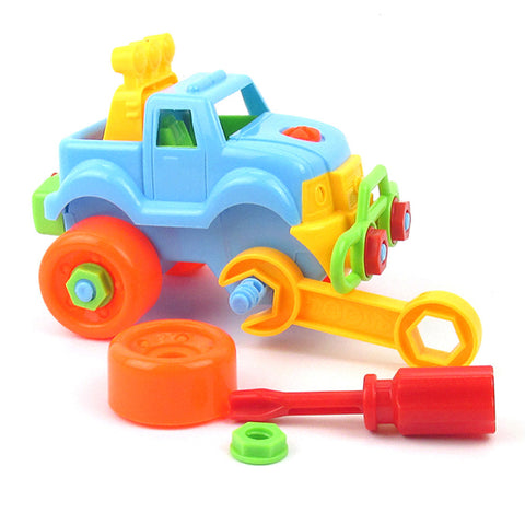 Pop Christmas Gift Kids Child Baby Disassembly Assembly Classic Car Toy