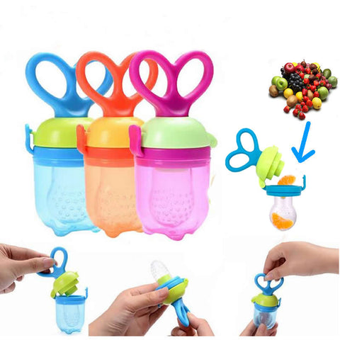 Baby Nipple feeding bottle Fresh Food Pacifier mamadeira Feeder Feeding Tool Bell Safe Baby Silica gel feeder Bottles