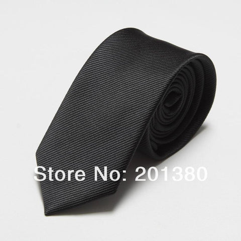 Fashion Narrow Tie Men Wedding gravata slim 6cm width 19 colors