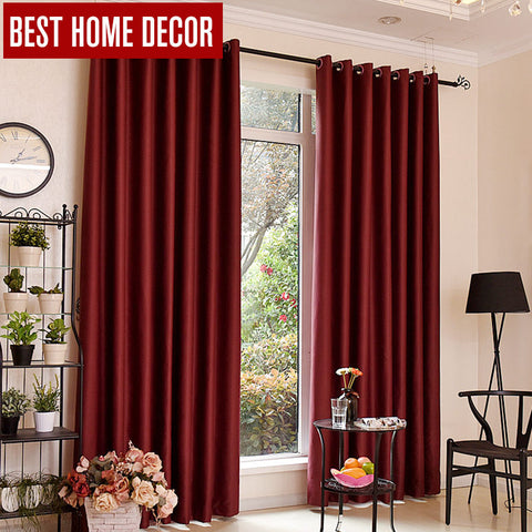 BHD modern blackout curtains for window treatment blinds finished drapes window blackout curtains for living room the bedroom