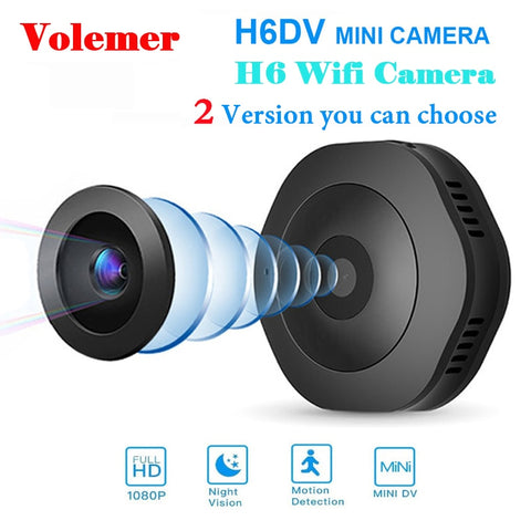 Volemer H6 DV/Wifi Micro Camera Night Version Mini Action Camera with motion Sensor Camcorder Voice Video Recorder Small Camer