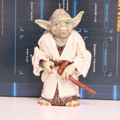 Star Wars Jedi Knight Master Yoda PVC Action Figure Collectible Model Toy Doll Gift 12cm KT2029