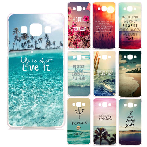 Beautiful Ocean Scenery Hard Cover Case For Samsung Galaxy A3 A5 A7 J1 J3 J5 J7 2016 2017 A310 A510 A710 J120 J510 J710 Case