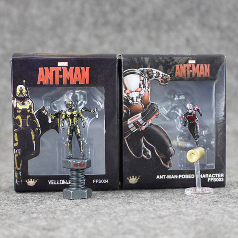 1pcs 6cm Marvel Anime Figures Ant Man Hornets Warrior Action Fugires Doll Model Avengers Toy