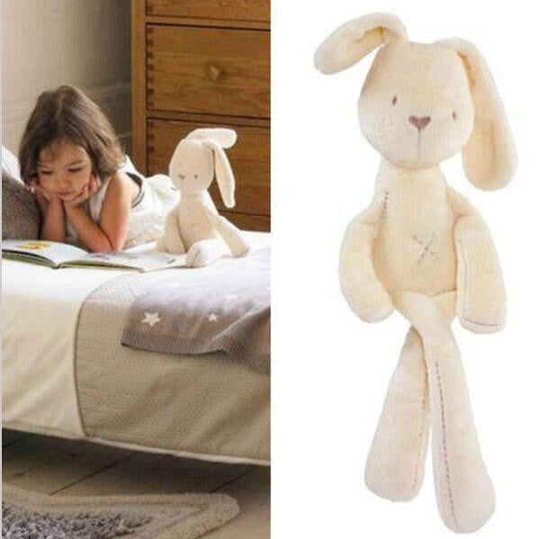Hot Sale 54*11CM Cute Baby Kids Animal Rabbit Sleeping Comfort Doll Plush Toy