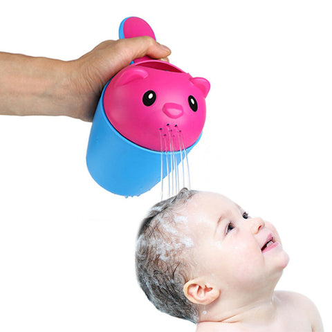 2 colors summer bear kids baby shampoo shield shower cup cap visor hat brands baby bath toys tub bath products care for children