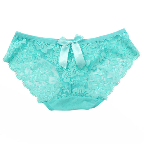 solid low-rise underwear intimates women's sexy lace floral panties seamless panty briefs free shipping