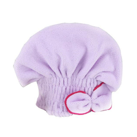 Newly Textile Useful Dry Microfiber Turban Quick Hair Hats Towels Bathing Shower cap