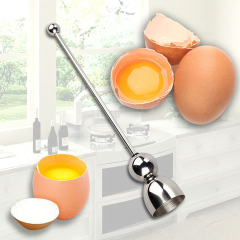 New Stainless Steel Raw Eggshell Topper Cutter Egg Opener Kitchen Tools Kitchen Gadgets